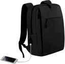 MALACCA - Giftology Laptop Backpack 12L - Black (Anti-bacterial)