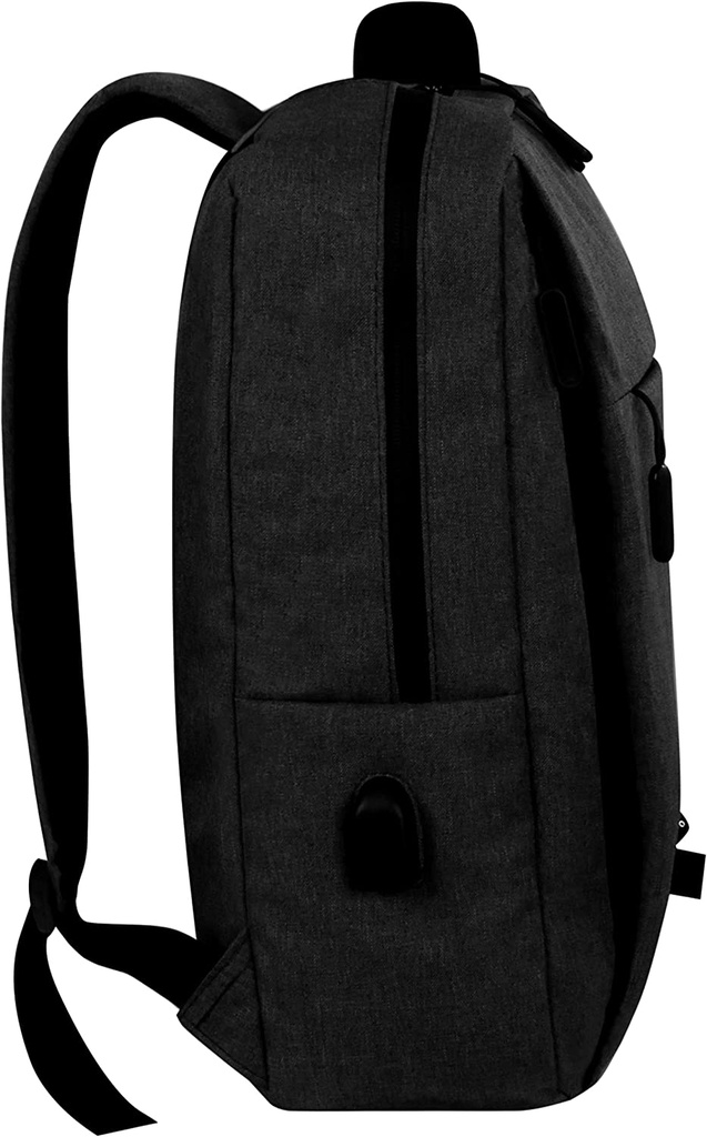 MALACCA - Giftology Laptop Backpack 12L - Black (Anti-bacterial)