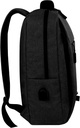 MALACCA - Giftology Laptop Backpack 12L - Black (Anti-bacterial)