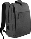 MALACCA - Giftology Laptop Backpack 12L - Grey (Anti-bacterial)