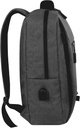 MALACCA - Giftology Laptop Backpack 12L - Grey (Anti-bacterial)