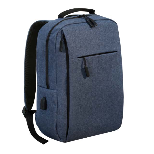 MALACCA - Giftology Laptop Backpack 12L - Blue (Anti-bacterial)