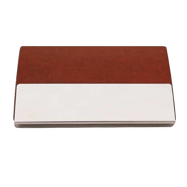 Giftology Pocket Cardholder & Desk Stand - Brown