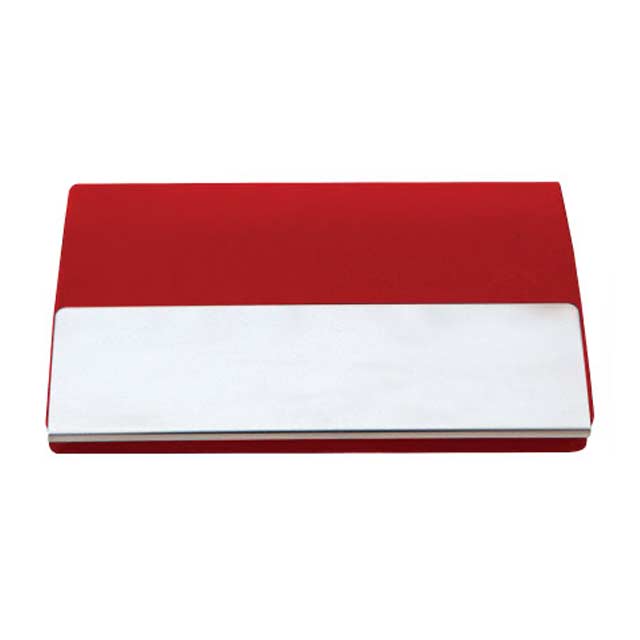 Giftology Pocket Cardholder & Desk Stand - Red