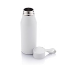 R-NEBRA - CHANGE Collection Recycled Stainless Steel Vacuum Bottle - White