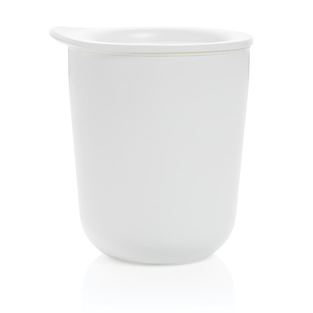 CELLE - Classic Coffee Tumbler - White (anti-microbial)
