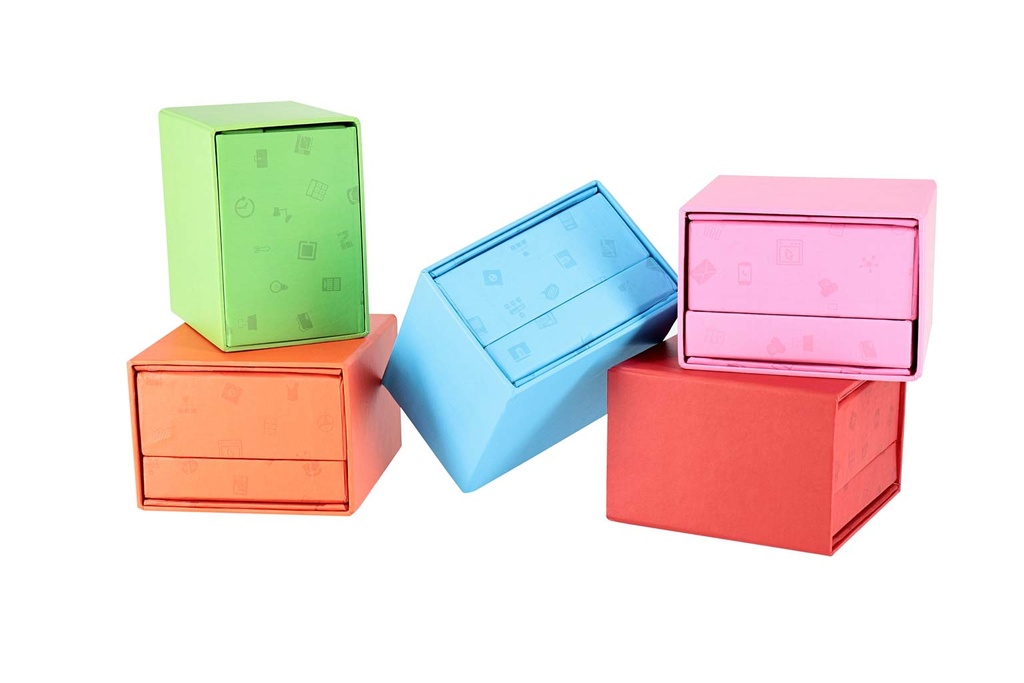 KALMAR - eco-neutral Memo/Calendar Cube - Orange