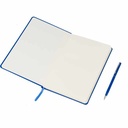CAMPINA - Giftology A5 Hard Cover Notebook with Metal Pen - Blue