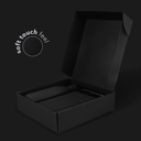 LAUTA - Giftology Set of Stainless Bottle, Notebook and Pen - Black