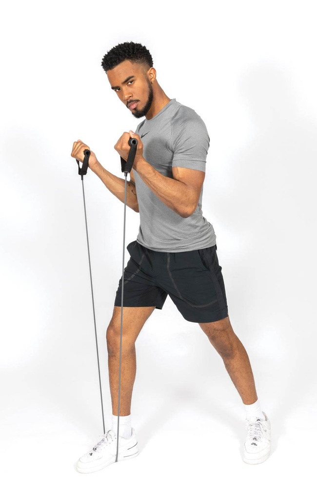 DASSEL Exercise Kit - Set of Skipping Rope & Resistance Tube