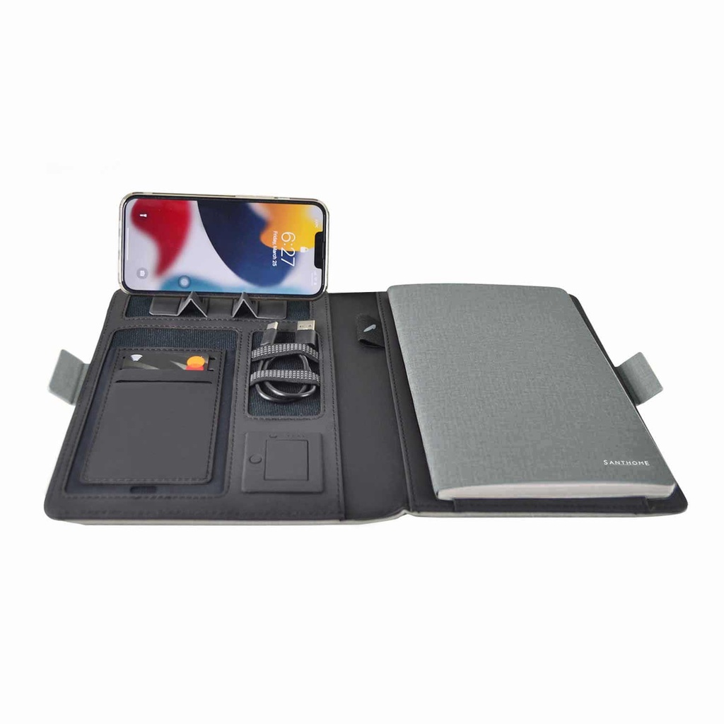 PREETZ - Santhome 10W MagSafe A5 Organizer - Grey