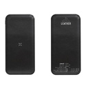 ALBECK - Recycled Leather 10000mAh PD Powerbank - Black
