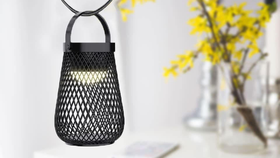 MERANO - @memorii Wireless Speaker Lantern - Black
