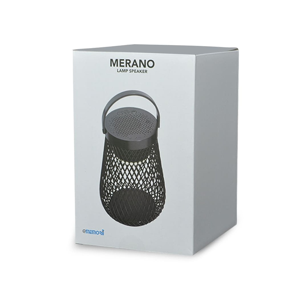 MERANO - @memorii Wireless Speaker Lantern - Black
