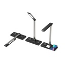 VELES - @memorii 3 in 1 Wireless Charger with Desk Lamp - Black