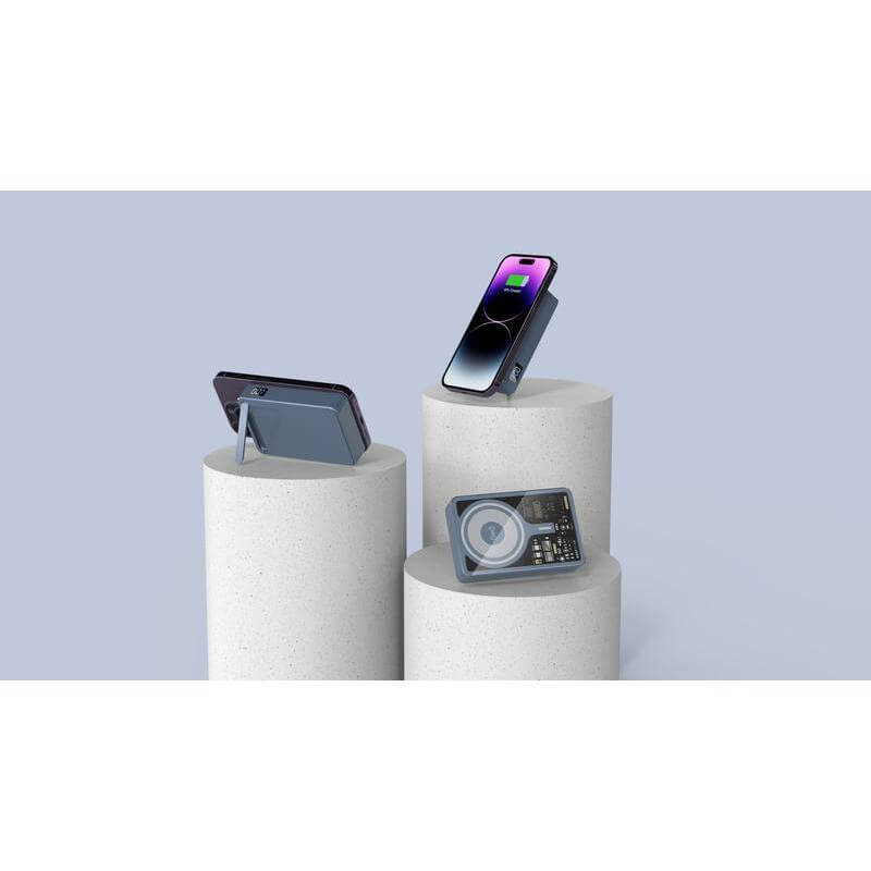 ALTA - @memorii 10000mAh Magnetic 15W Wireless Powerbank - Blue