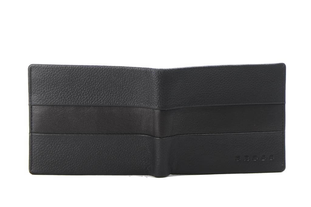CROSS Chester Bi-Fold Leather Wallet with Coin Pocket
