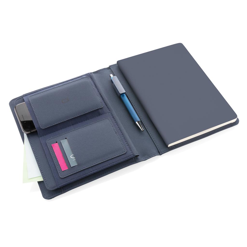 Impact AWARE™ RPET A5 notebook - Navy Blue