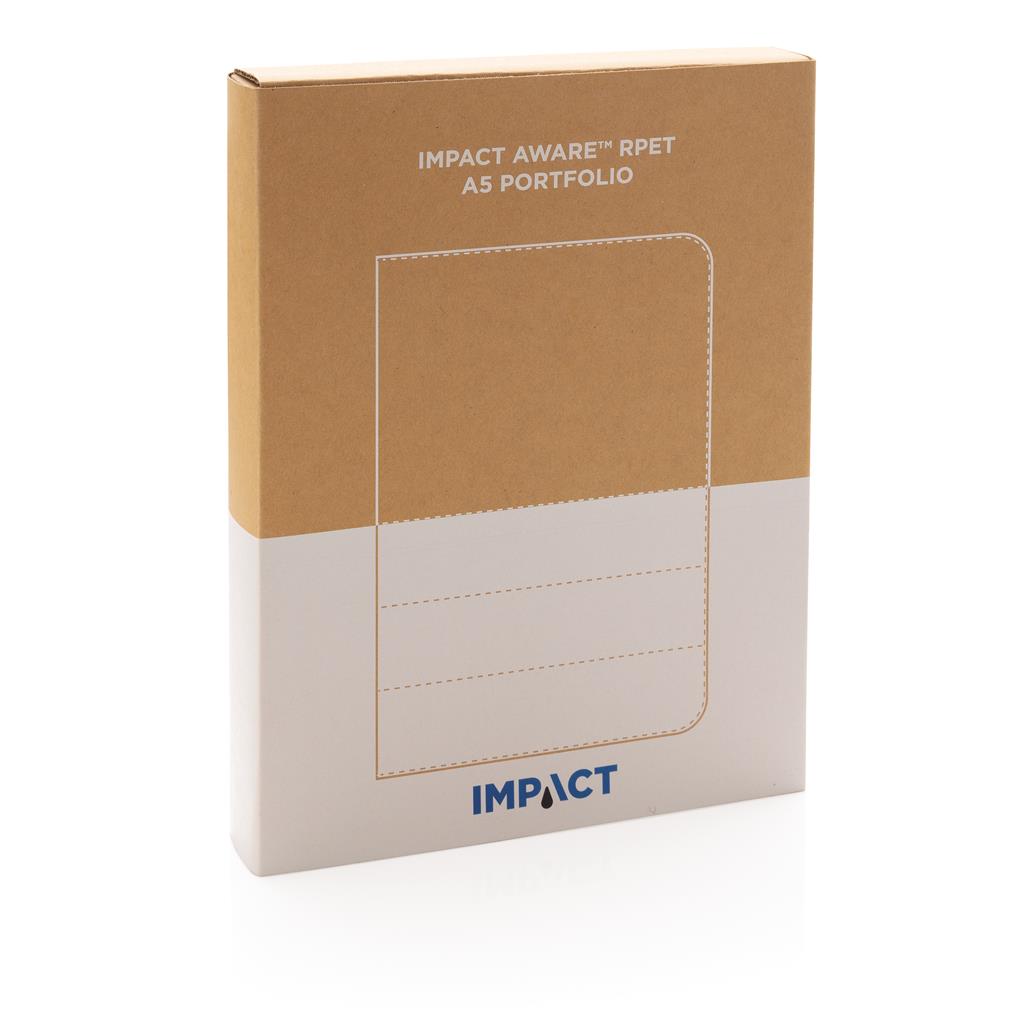 Impact AWARE™ RPET A5 notebook - Navy Blue