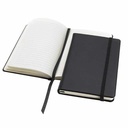 PINGER - Giftology A5 Hard Cover Ruled Notebook - Black