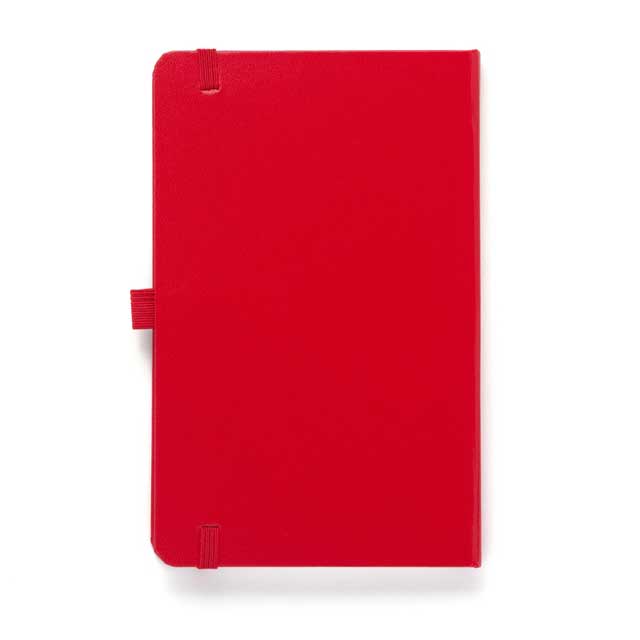 PINGER - Giftology A5 Hard Cover Ruled Notebook - Red