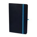 SUKH - SANTHOME A5 Hardcover Ruled Notebook Black-Blue