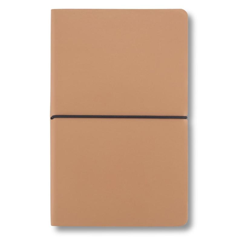 PEJA - Santhome A5 Recycled PU Soft Cover Notebook - Tan