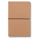 PEJA - Santhome A5 Recycled PU Soft Cover Notebook - Tan