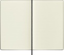 Moleskine Hard Cover, Medium Size Ruled Notebook - Black