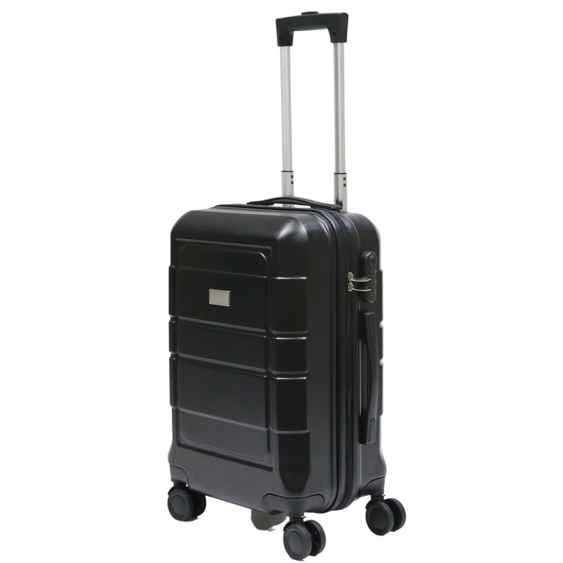 GENOVA - Classic Cabin Trolley Bag - Black
