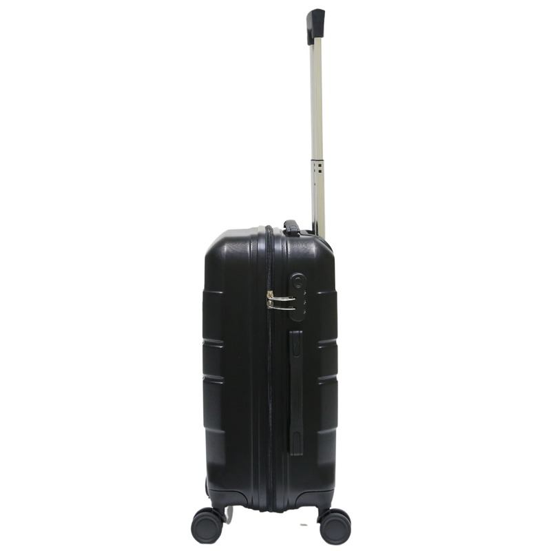 GENOVA - Classic Cabin Trolley Bag - Black