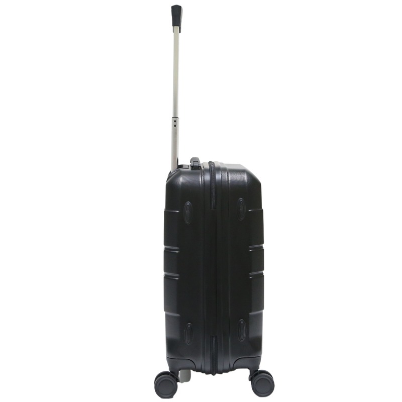 GENOVA - Classic Cabin Trolley Bag - Black