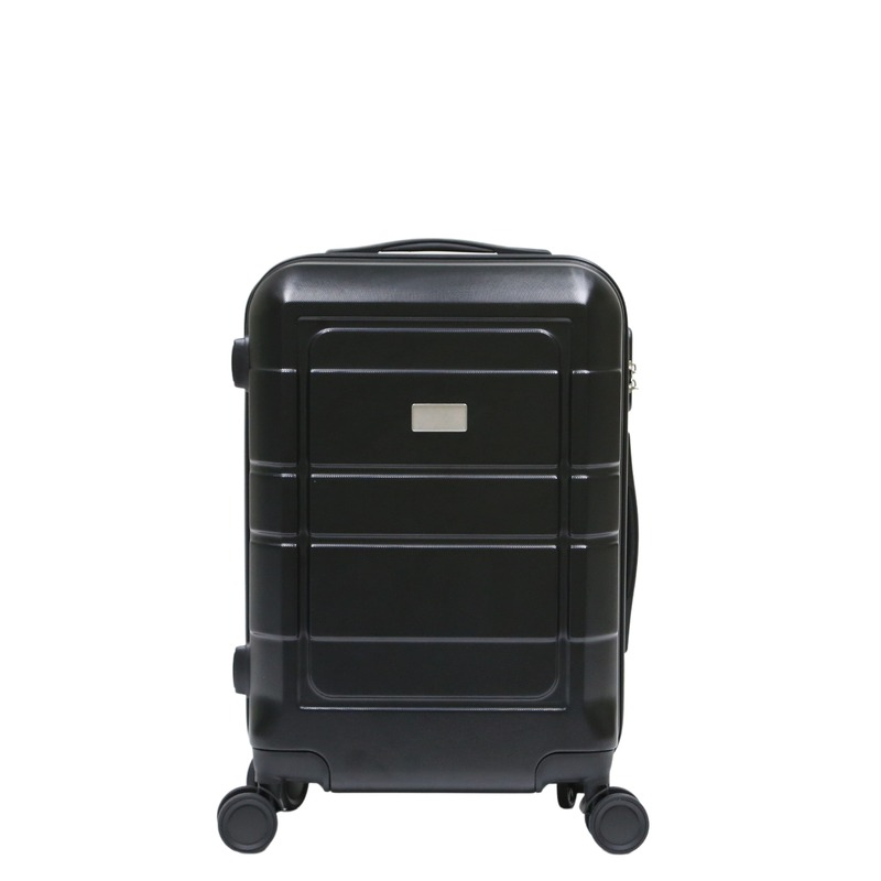 GENOVA - Classic Cabin Trolley Bag - Black