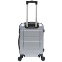 GENOVA - Classic Cabin Trolley Bag - Silver