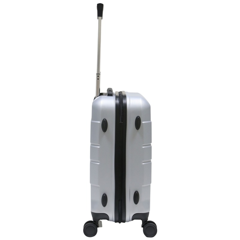 GENOVA - Classic Cabin Trolley Bag - Silver