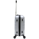 GENOVA - Classic Cabin Trolley Bag - Silver