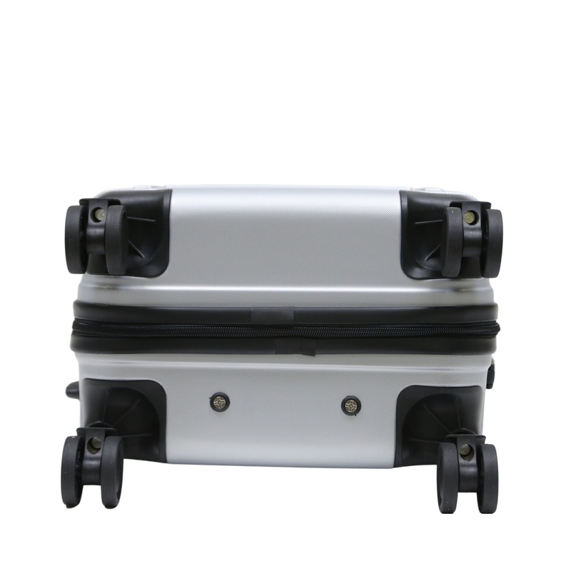 GENOVA - Classic Cabin Trolley Bag - Silver