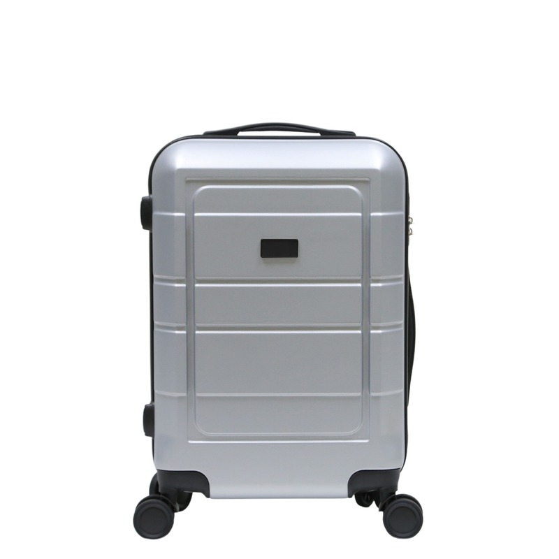 GENOVA - Classic Cabin Trolley Bag - Silver