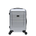 GENOVA - Classic Cabin Trolley Bag - Silver