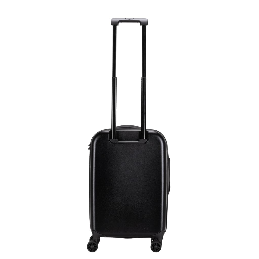 ROSTOCK - SANTHOME Foldable Cabin Trolley Bag - Black Matt Finish