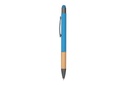 AYTOS - Metal Stylus Pen with Bamboo Grip - Blue