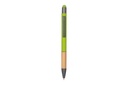 AYTOS - Metal Stylus Pen with Bamboo Grip - Green