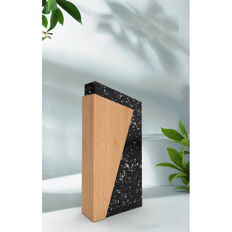 MILOT - Waste-to-Wins® Recycled Award - Black Swirl