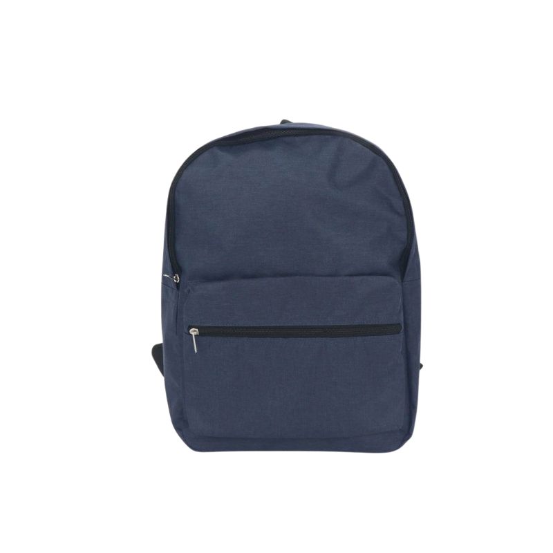 AKBEZ - Promotional 15" 300D Polyester Backpack - Navy Blue