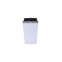 MOSS - Giftology Steel/PP Double Wall Tumbler - 350ml - White	