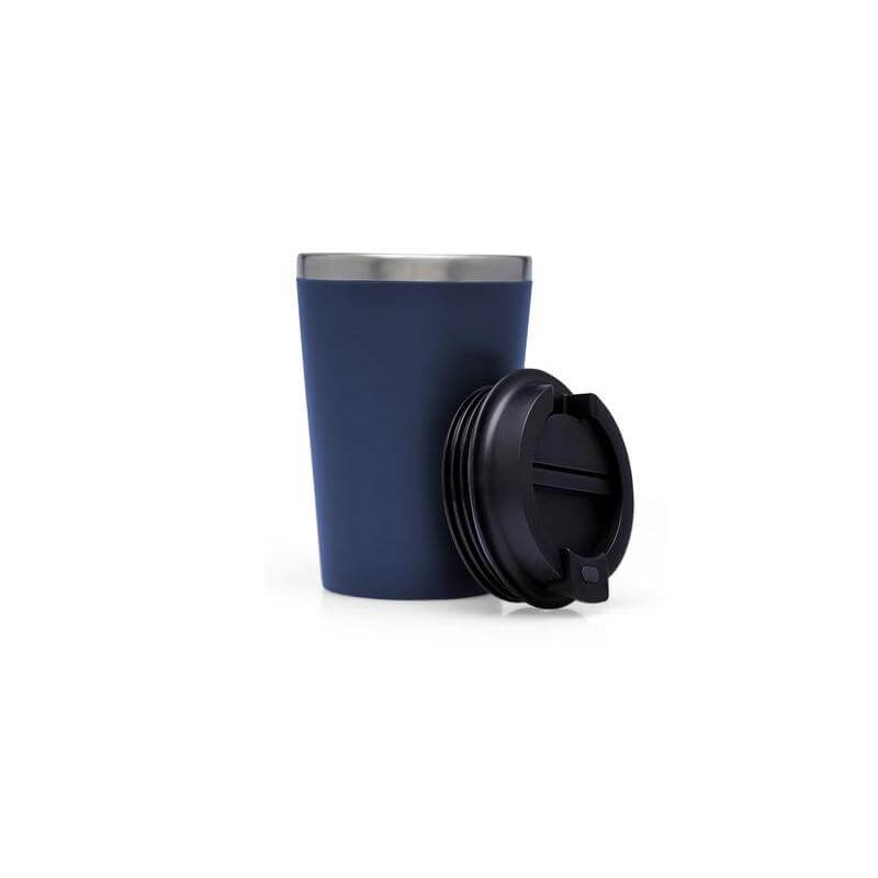 MOSS - Giftology Steel/PP Double Wall Tumbler - 350ml - Navy Blue	