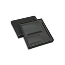 IRTA - Executive Set of Passport Cover, Name Card Holder and Metal Pen - Black