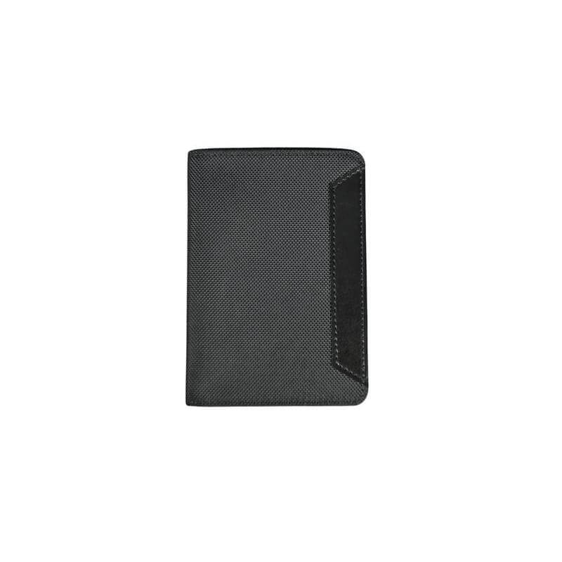 IRTA - Executive Set of Passport Cover, Name Card Holder and Metal Pen - Black