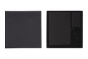 TESSIN - CHANGE ZERO Sustainable Gift Set with Refillable Notebook, Pen & Cardholder - Black