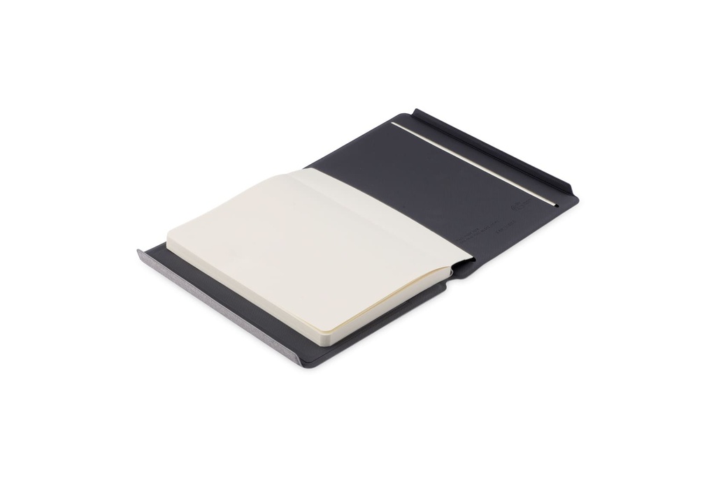 TESSIN - CHANGE ZERO Sustainable Gift Set with Refillable Notebook, Pen & Cardholder - Grey